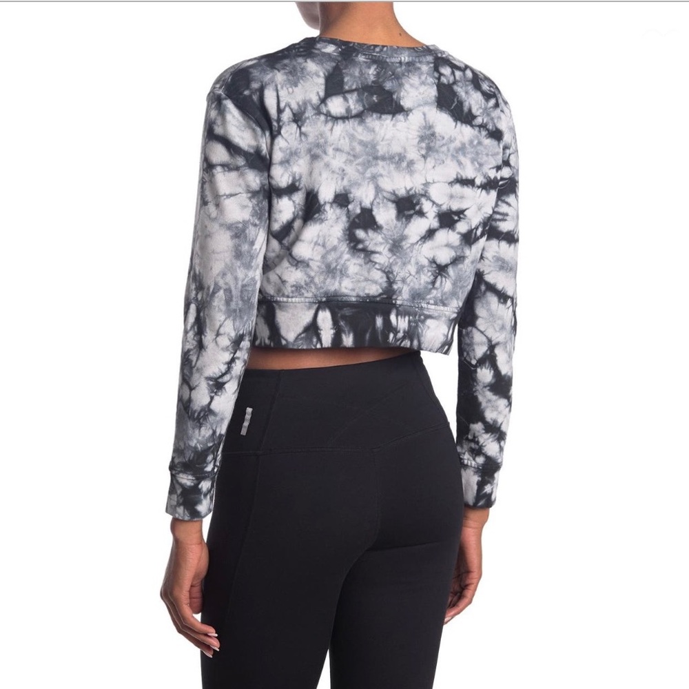 Kappa Active Catros Tie Dye Crop Sweatshirt - Picture 3 of 7